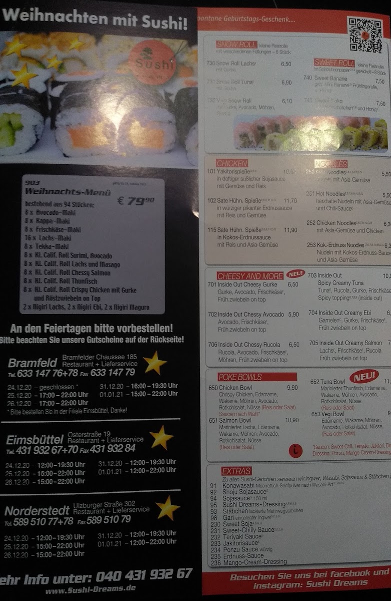 Menu Sushi Dreams-2