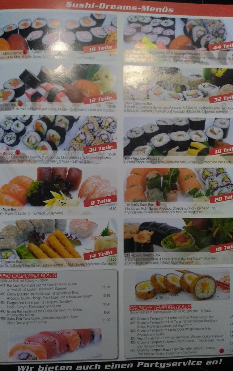Menu Sushi Dreams-3